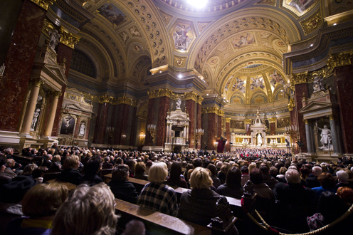 Memorial concert, St. Stephen's Basilica. Photo: Csaba Pelsőczy